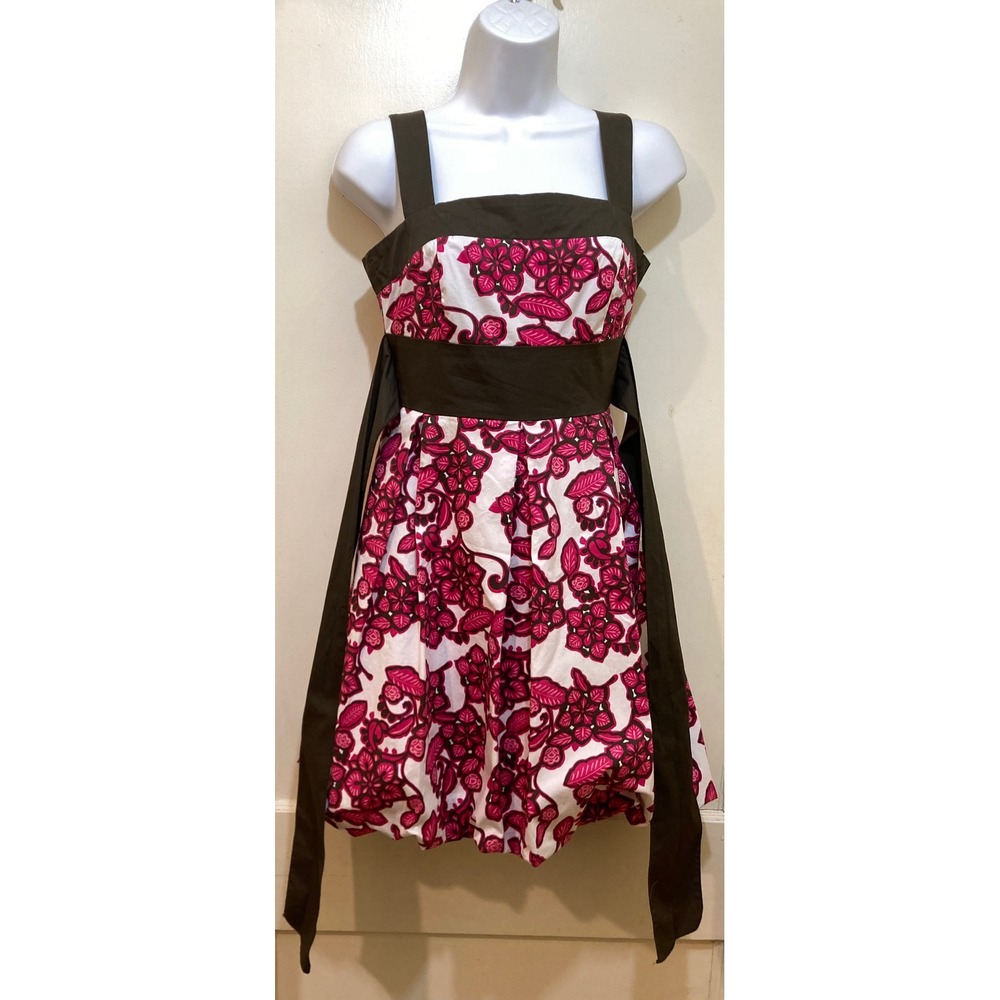 Speechless Women Babydoll Dress Floral Bubble Hem Fit Flare Sz 3 Y2K HOCO Party